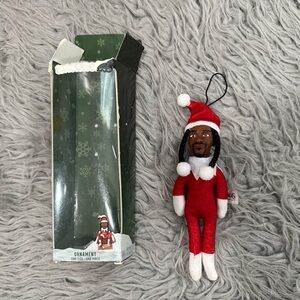 Snoop Dogg Snoop On The Stoop Plush Ornament 4”